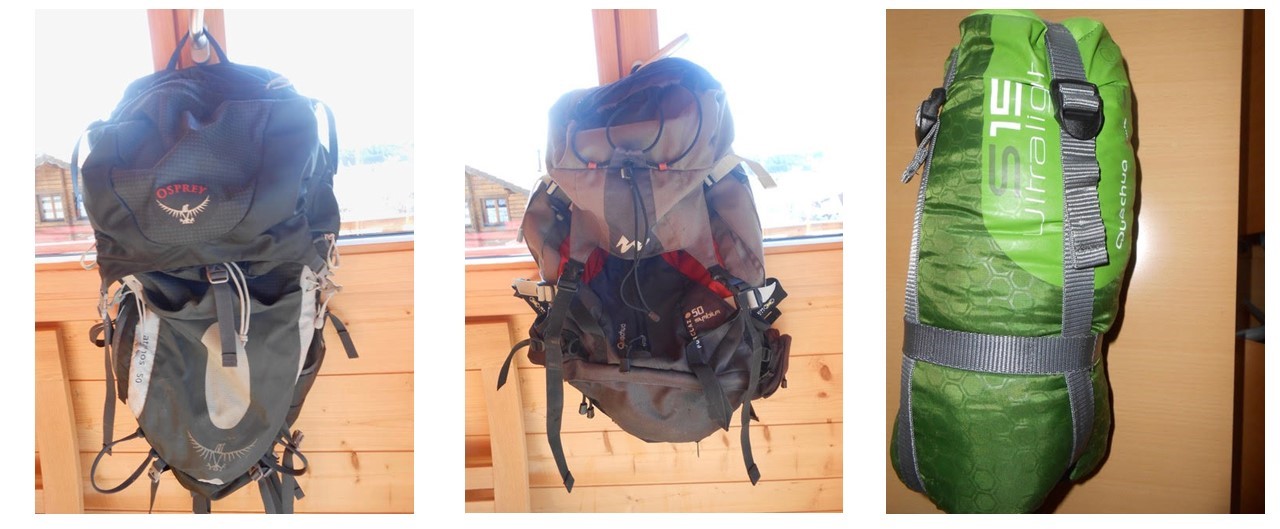 Lire la suite à propos de l’article Sacs à dos et sac de couchage