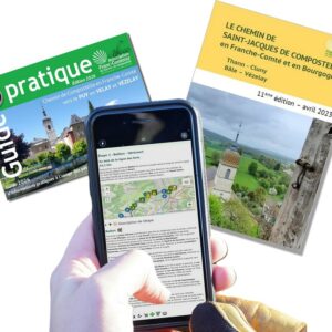 Guides des Chemins en Bourgogne – Franche-Comté – éditions papier et électronique – Offre de lancement