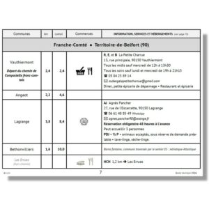 Guide pratique du chemin en Franche-Comté – Édition 2026